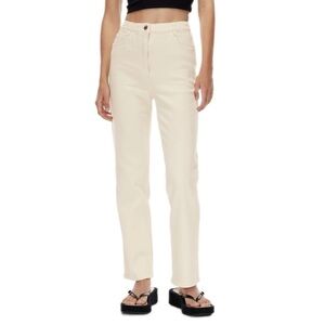 NWT Wilfred |  Free The Melin Pant High-Waisted Twill Pants Size 12 Short